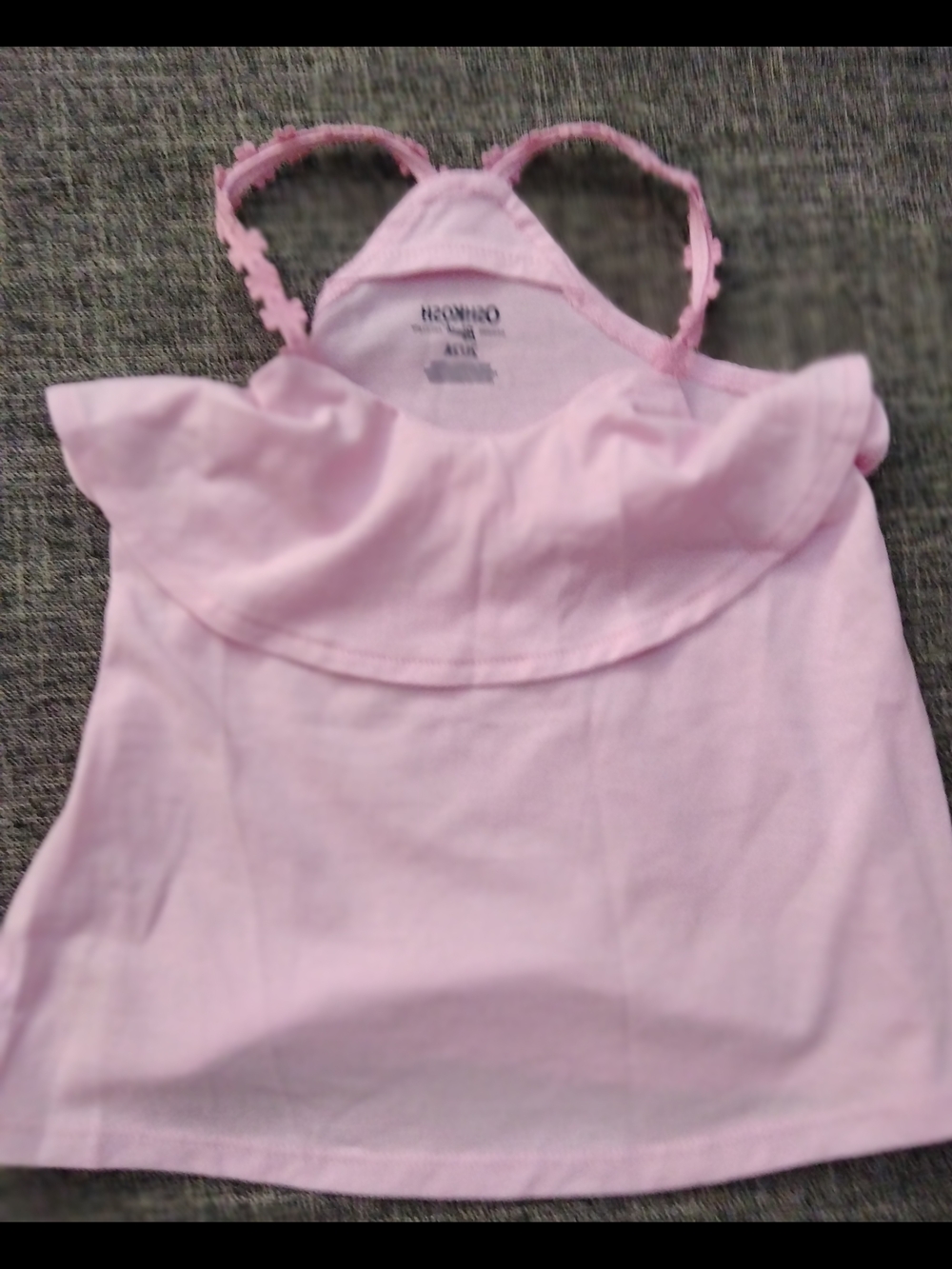 OshKosh B'gosh Light Pink Ruffle Camisole